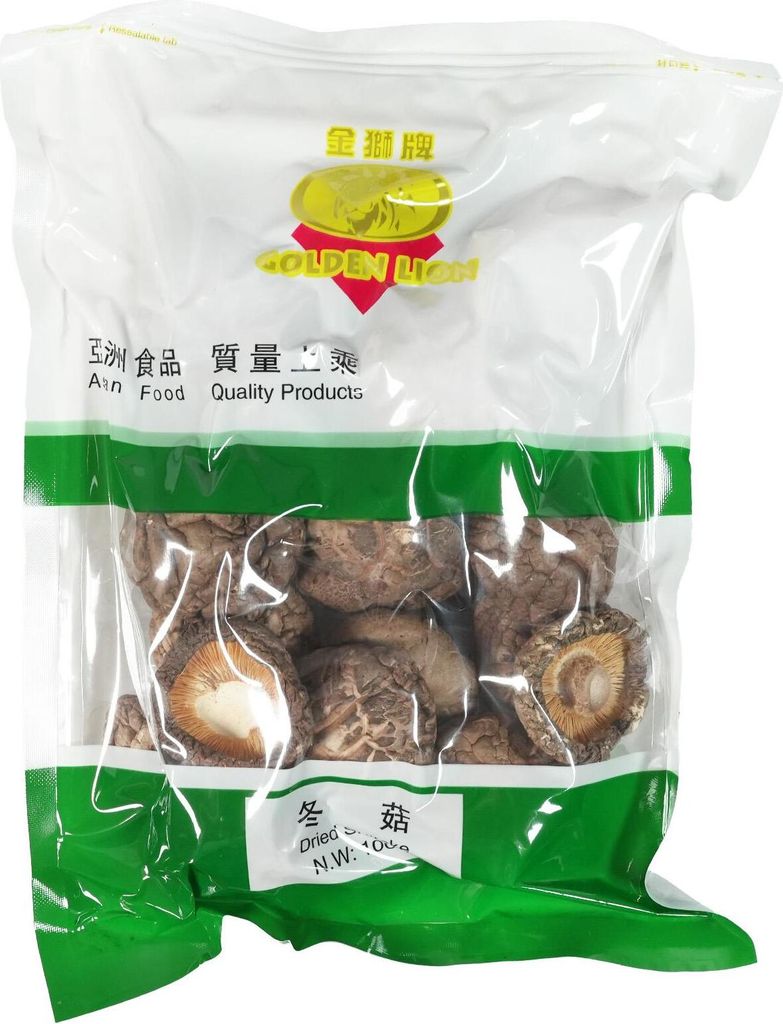 Golden Lion Shiitake Mushrooms 100g