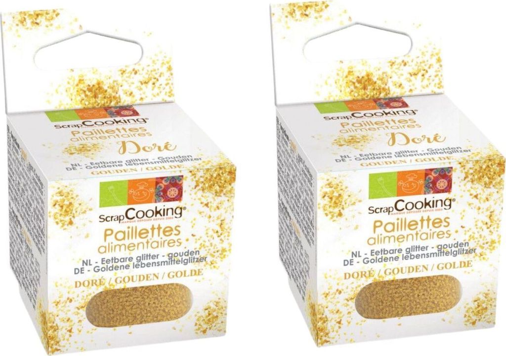 ScrapCooking Golden edible flakes 10 g
