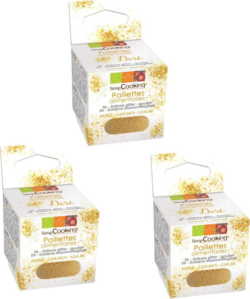 ScrapCooking Golden edible flakes 15 g