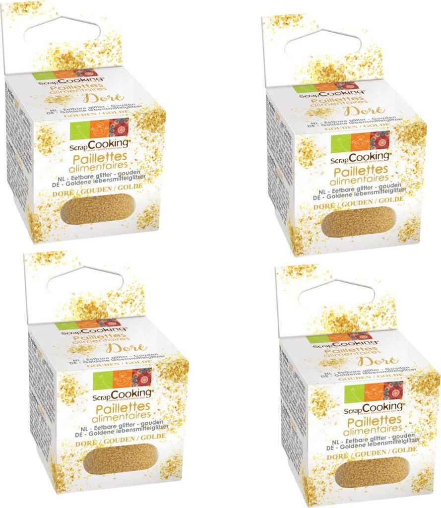 ScrapCooking Golden edible flakes 20 g