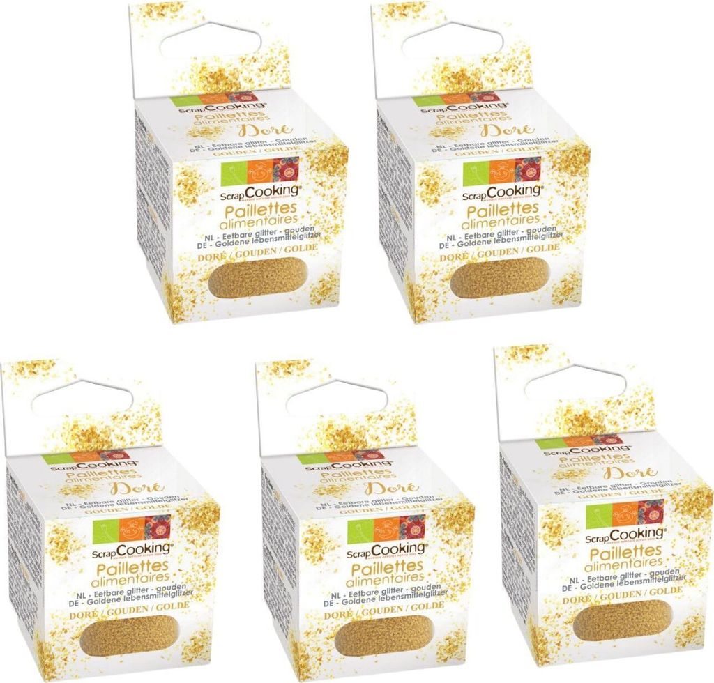 ScrapCooking Golden edible flakes 25 g