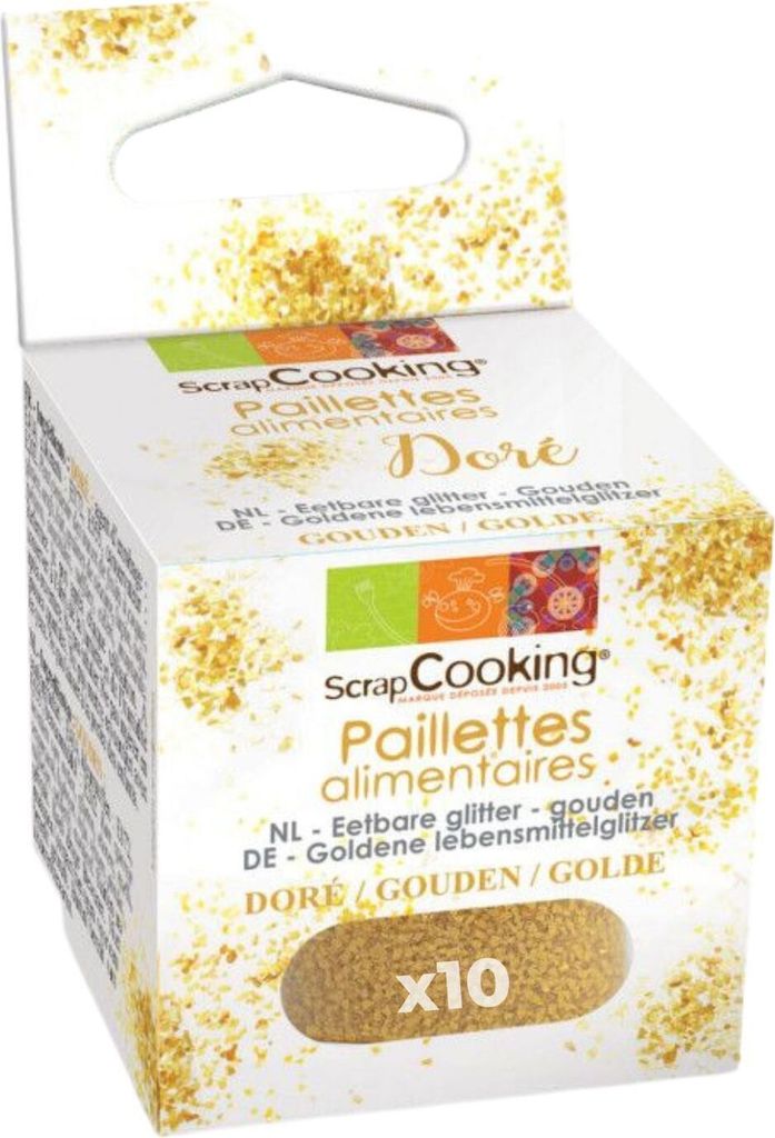 ScrapCooking Golden edible flakes 50 g