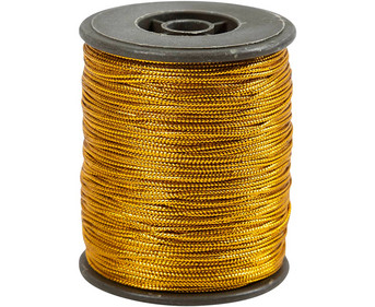 Gold pendant cord, 100 m