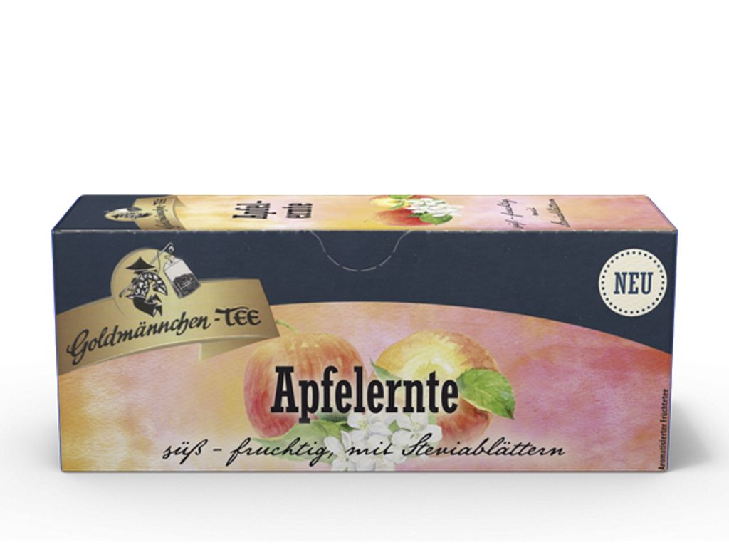 H&S Tee-Gesellschaft mbH & Co. KG Goldmännchen Apple Harvest 25 Bags, 56.25 gm