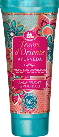 Tesori d'Oriente Ayurvedic cream shower gel, travel size, 75 ml