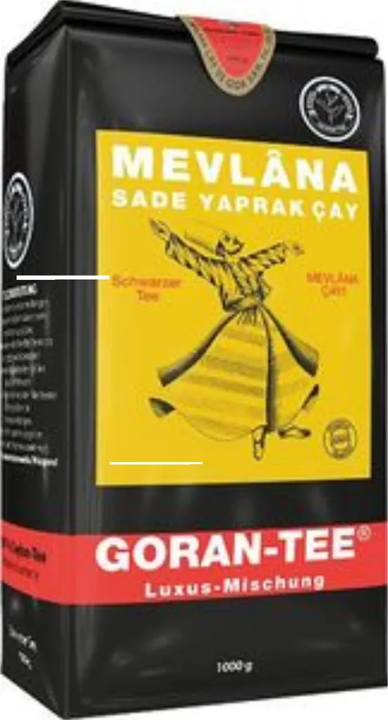 Goran tea Mevlana black tea 1000g