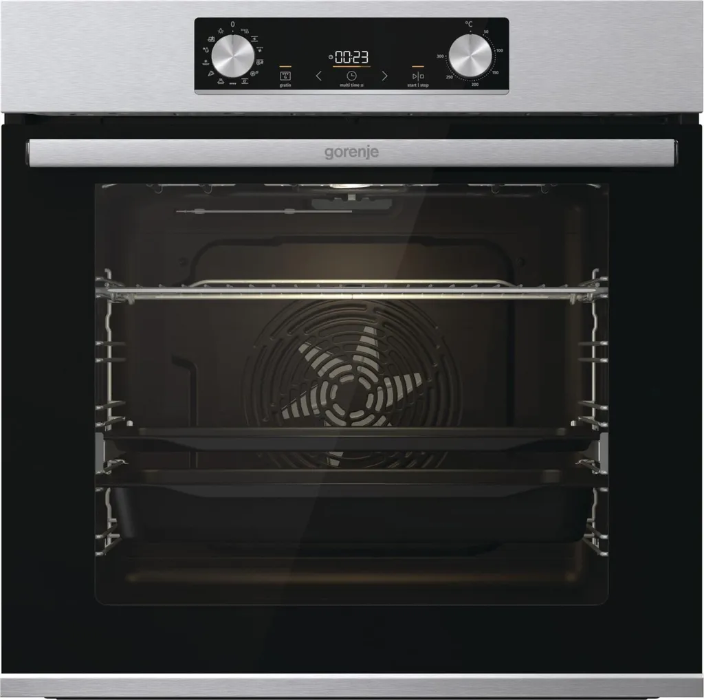 Gorenje BOS6737E13X Built-in Multifunction Oven, 77 Liters, Stainless Steel