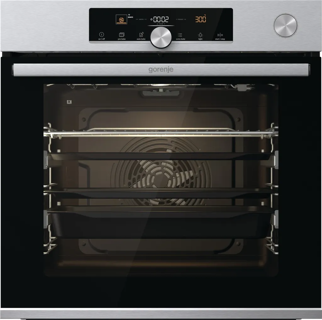 Gorenje BSA6747A04XWI OptiBake Built-in Oven, 77 L, PerfectGrill, FastPreheat, Pizza Function, AutoBake