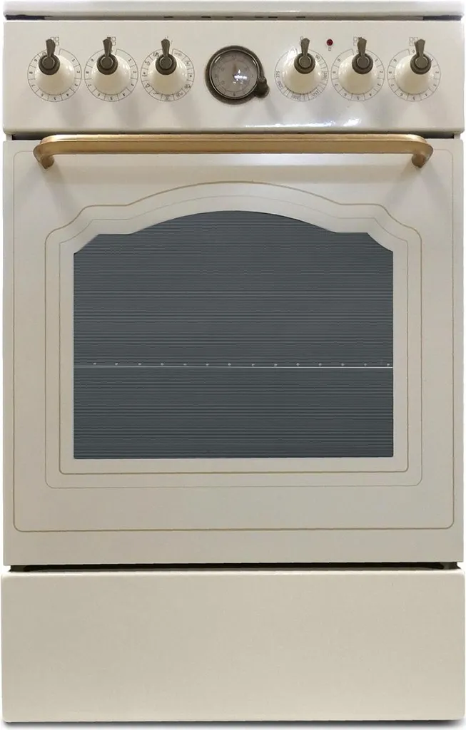 Gorenje Classico Collection GECS5B70CLI freestanding stove Champagne Cream
