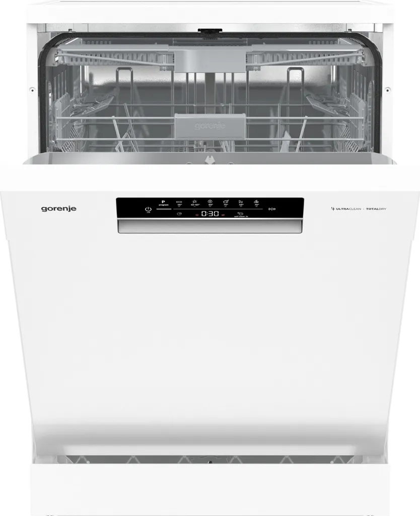 Gorenje GS643C90W dishwasher, freestanding, FlexUse, 16 place settings, 60 cm, white