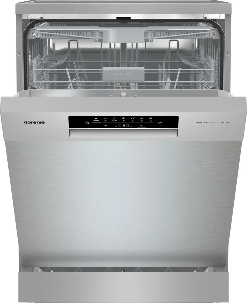 Gorenje GS643C90X dishwasher, freestanding, FlexUse, 16 place settings, 60 cm, silver