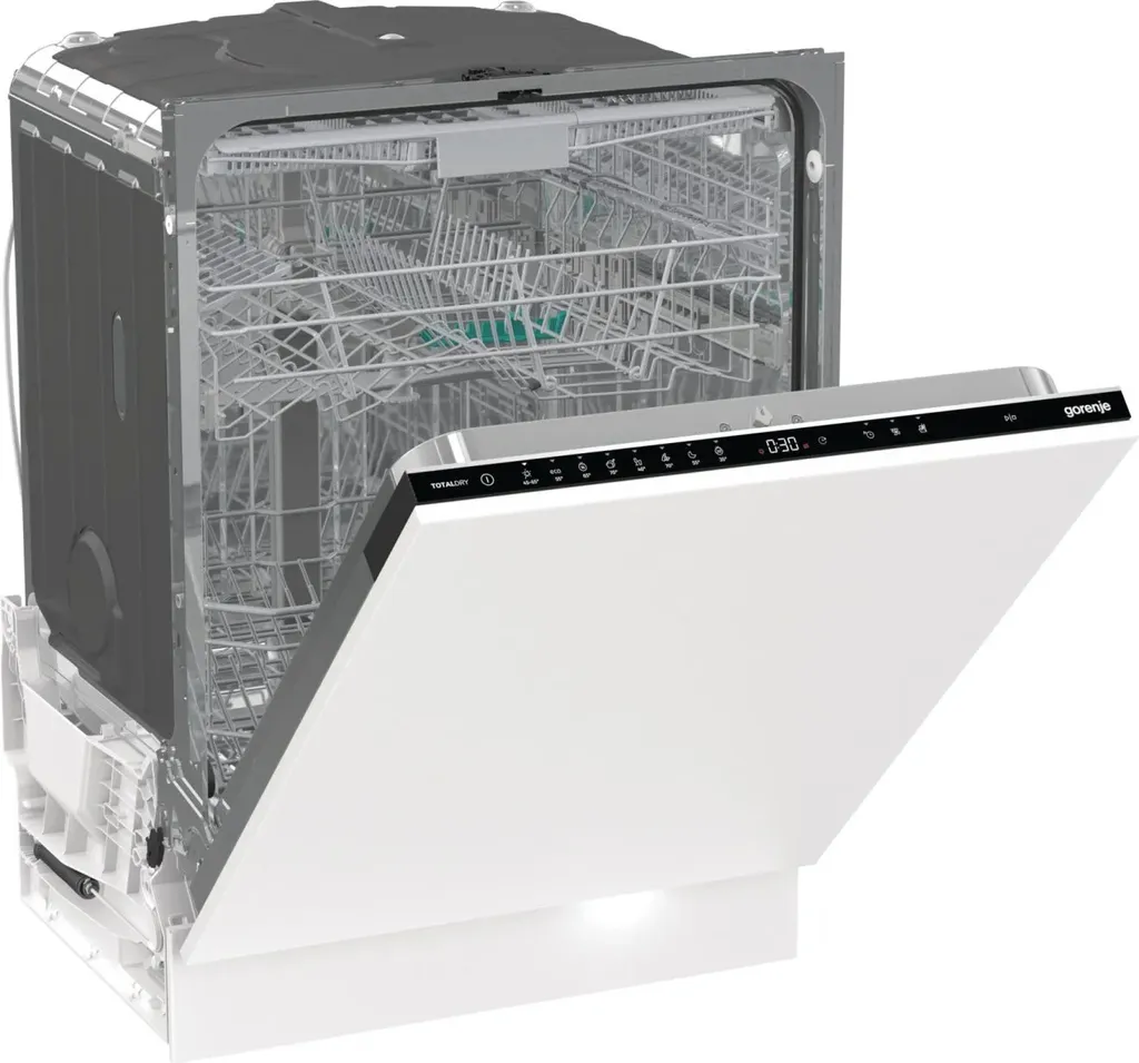 Gorenje GV663C60 fully integrated dishwasher 60cm, 3 dish baskets, 16 place settings, without furniture front