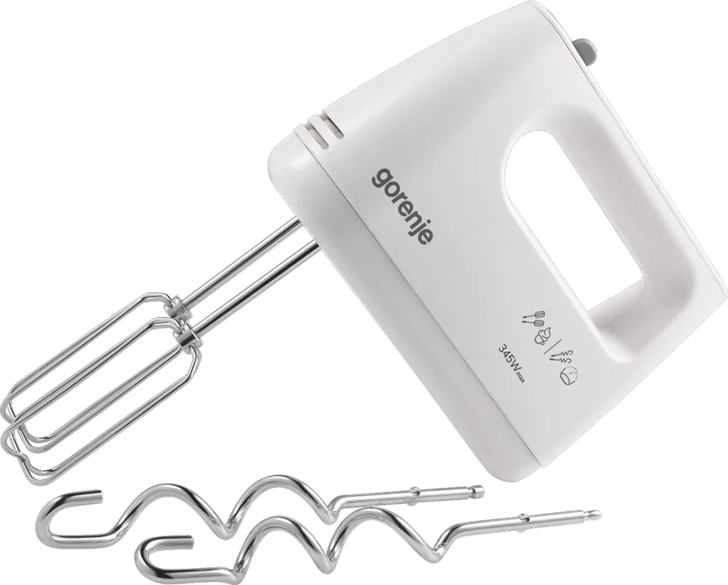 GORENJE Hand Mixer M360CW 345 W with Whisk and Dough Hook NEW