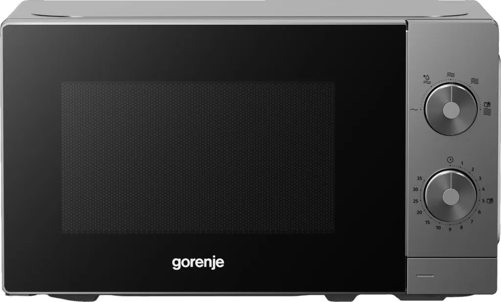Gorenje Microwave MO20E1T4 20L 700W AquaClean Defrost Function 5 Power Levels Grey