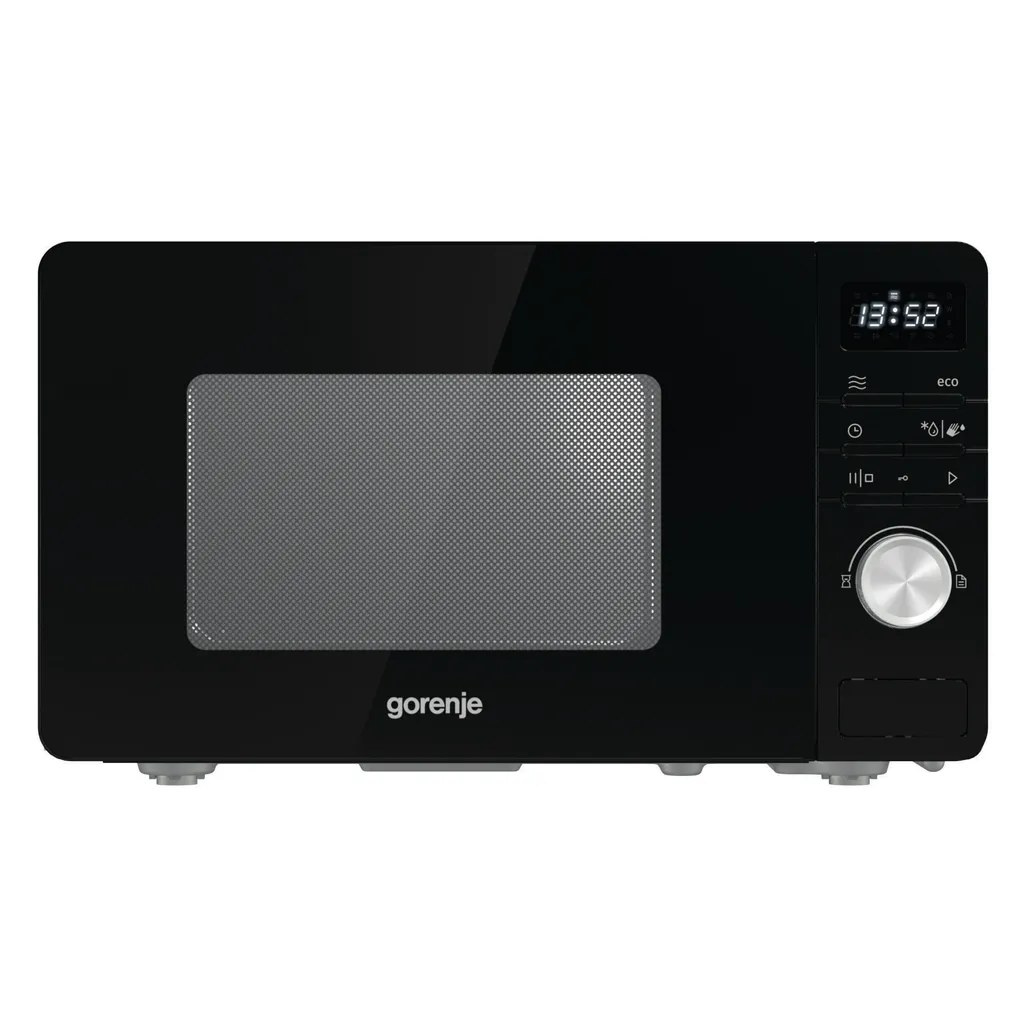 Gorenje MO20A3B Microwave, 20 Liters, 800 W, 11 Automatic Programs, Child Lock, Black