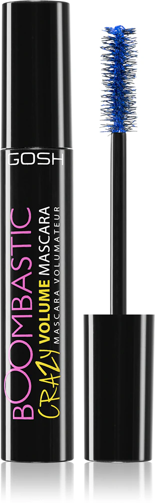 Gosh Boombastic volume mascara for curled eyelashes Farbton 002 Crazy Blue 13 ml