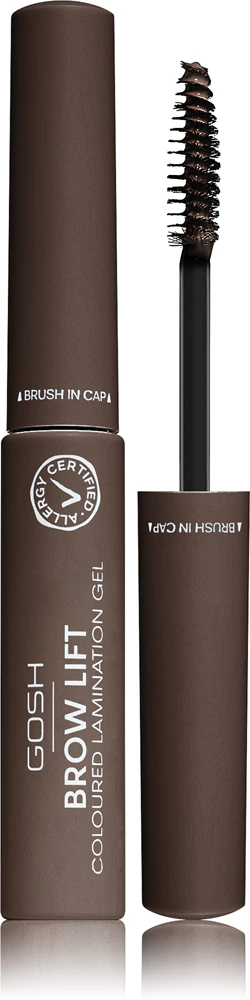 Gosh Brow Lift Gel for styling eyebrows Farbton 002 Dark Brown 6 ml