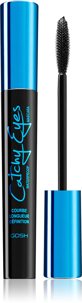 Gosh Catchy Eyes waterproof mascara for lengthening eyelashes Farbton 001 Black 8 ml