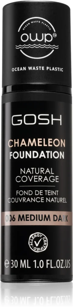 Gosh Chameleon ultralight makeup Farbton 006 Medium Dark 30 ml
