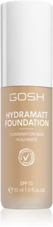 Gosh Hydramatt light moisturizing make-up with a matt effect Farbton 006N Medium Light 30 ml