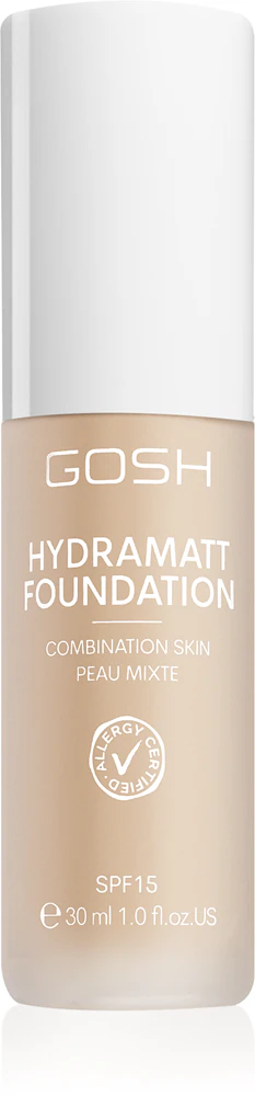Gosh Hydramatt light moisturizing make-up with a matt effect Farbton 004R Light 30 ml