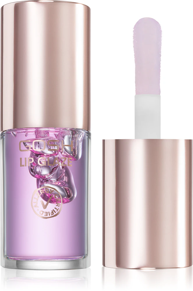 Gosh Lip Glaze lip gloss Farbton 001 Shocking Pink 5,5 ml
