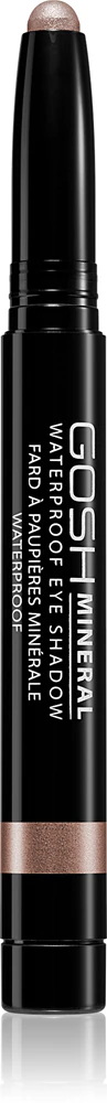 Gosh Mineral Waterproof long-lasting eyeshadow in pencil form waterproof Farbton 003 Brown 1,4 g