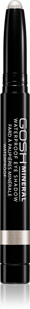 Gosh Mineral Waterproof long-lasting eyeshadow in pencil form waterproof Farbton 001 Pearly White 1,4 g
