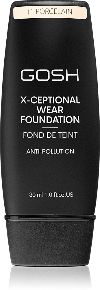 Gosh X-ceptional long-lasting makeup foundation Farbton 11 Porcelain 30 ml