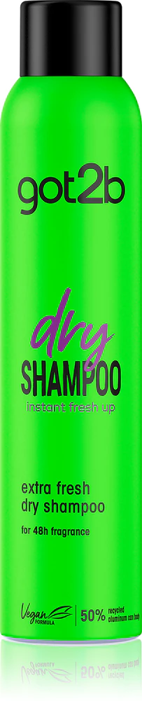 got2b Fresh it Up Extra Fresh dry shampoo for absorbing excess sebum for a fresh hairstyle