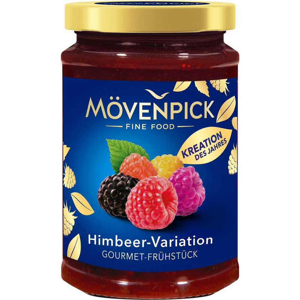 Mövenpick Gourmet Breakfast Fruit Spread Raspberry Variety 250g