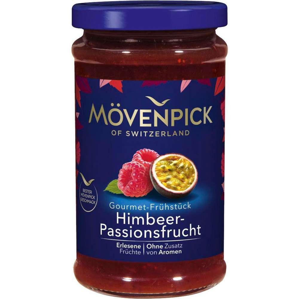 Mövenpick Gourmet breakfast jam, raspberry/passion fruit