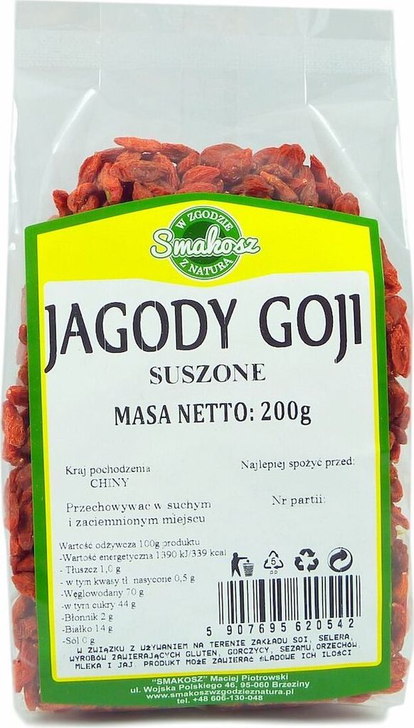 Biogo GOURMET Dried Goji Berries 200g