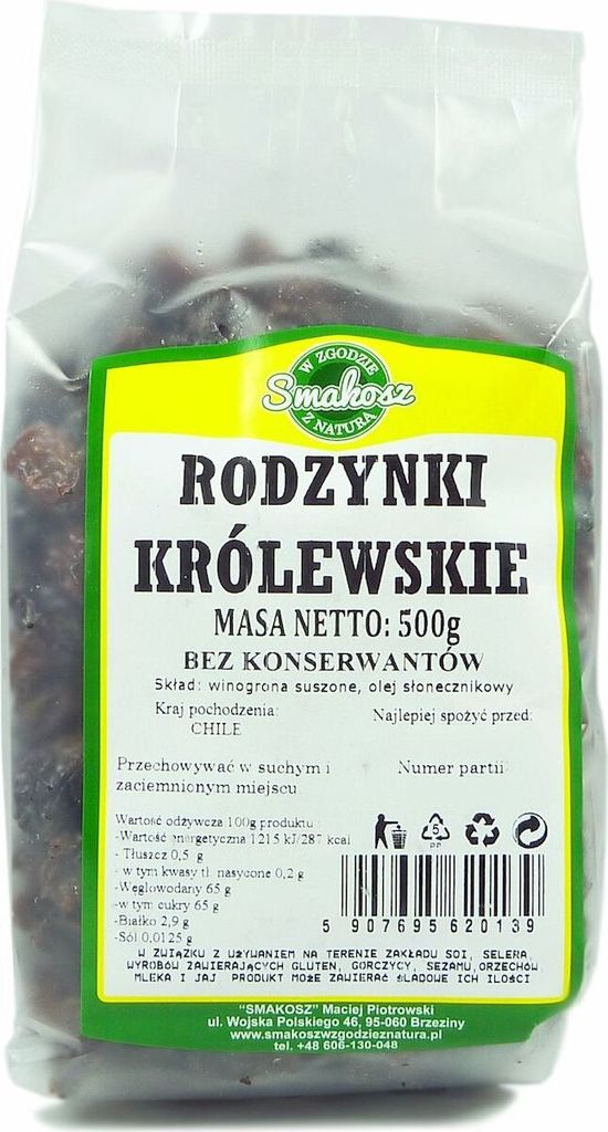 Biogo GOURMET King Raisins 500g
