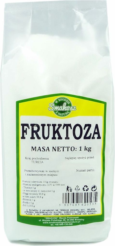 Biogo GOURMET Crystalline fructose 1 kg