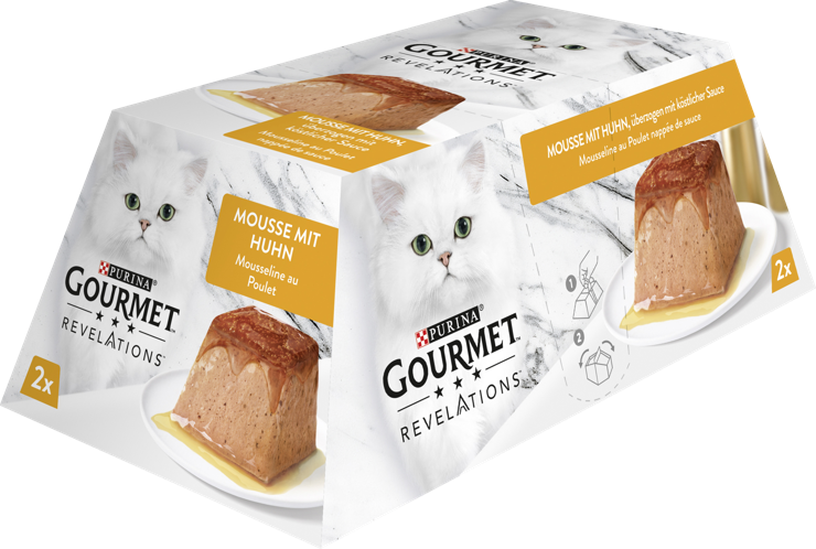 Purina GOURMET Revelations Mousse mit Huhn