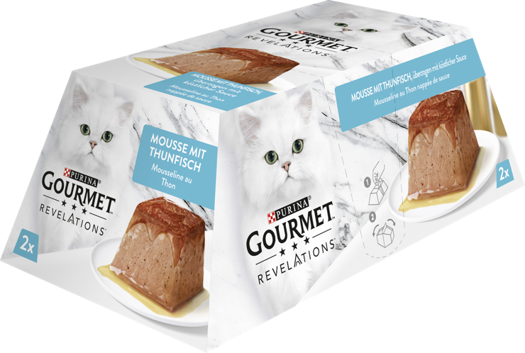 Purina GOURMET Revelations Mousse mit Thunfisch