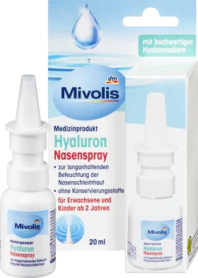 Mivolis Hyaluronic nasal spray, 20 ml