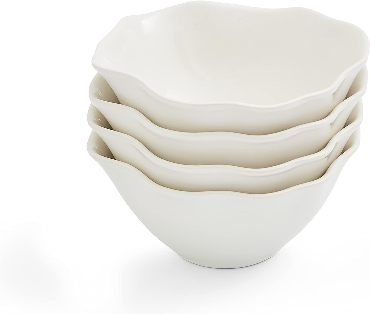 Portmeirion Cream Floral All Purpose Bowls Set of 4