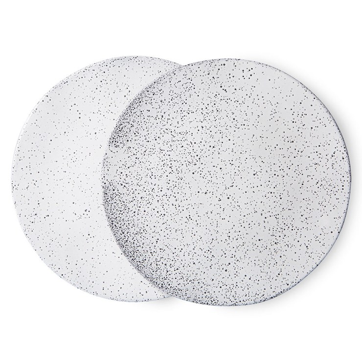 HKliving Gradient plates pack of 2 Ø29 cm