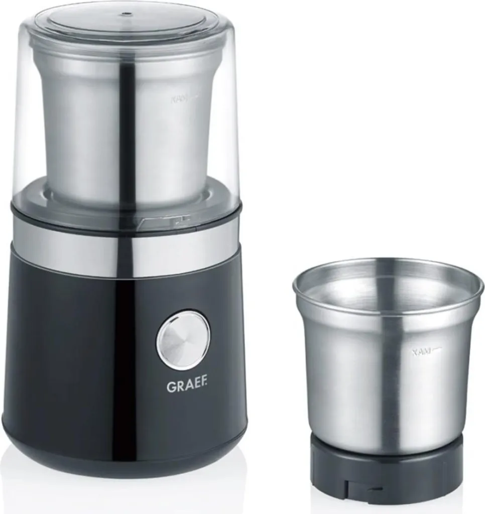 Graef CM102EU CoffeeKitchen Coffee Grinder black / stainless steel (CM102EU)