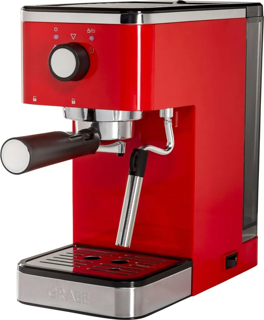 Graef ES 403 Salita portafilter espresso machine, red