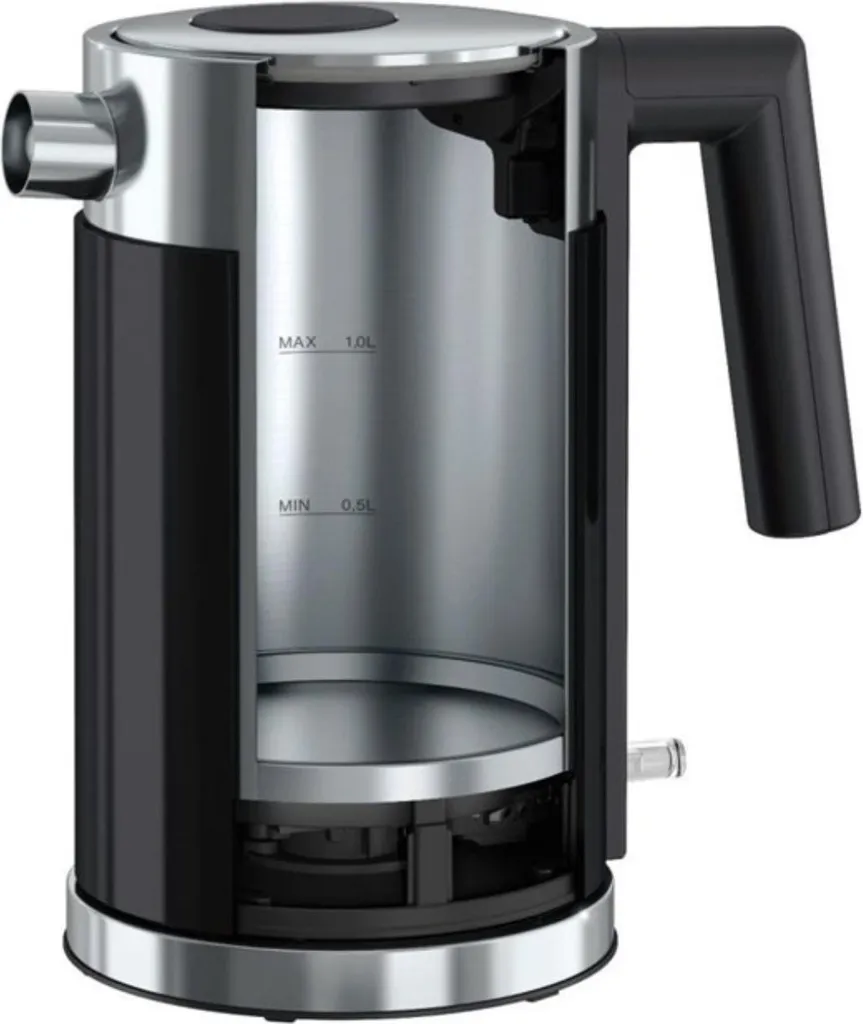 Graef WK 402 stainless steel kettle, black