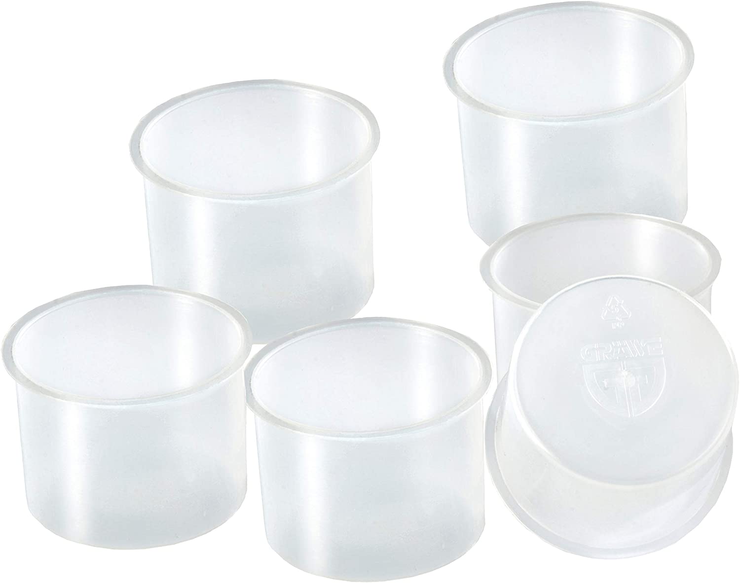 GRAWE GRÄWE Drinking Glass with Lid and Straw Including 6 Cups, Pack of 4 Drinking Glasses with Screw Caps, Handle, Set of 4 Handles, Colourful 450 ml