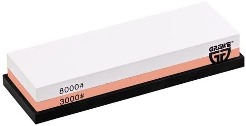 GRAWE GRAEWE Whetstone 3000 / 8000 Sharphome Grain with Sharpening Aid as Gift