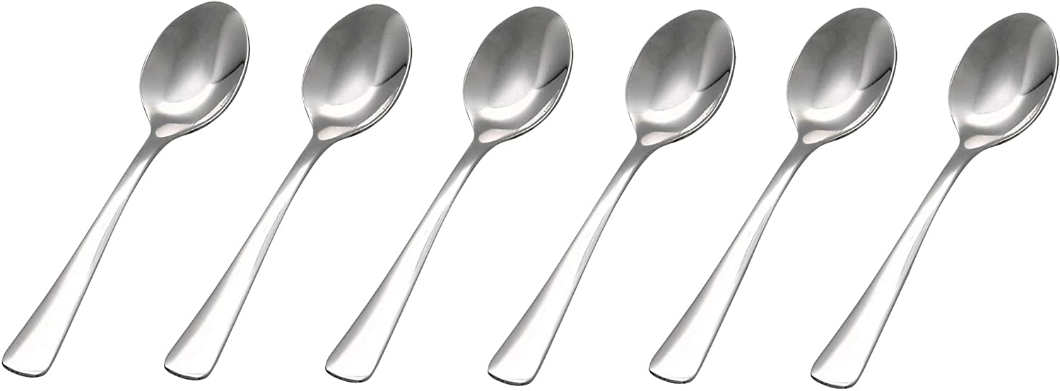 GRAWE GRAEWE Würzburg Espresso Spoons Set of 6 Stainless Steel Dishwasher Safe