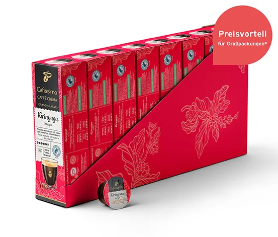 Tchibo Grand Classé Caffè Crema- Kirinyaga Kenya –80 capsules