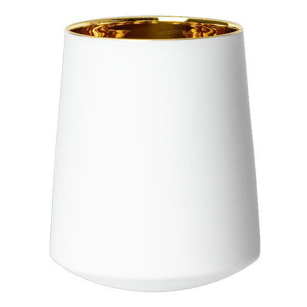 Grand Cru white wine cup white matt gold from Sieger by Fürstenberg