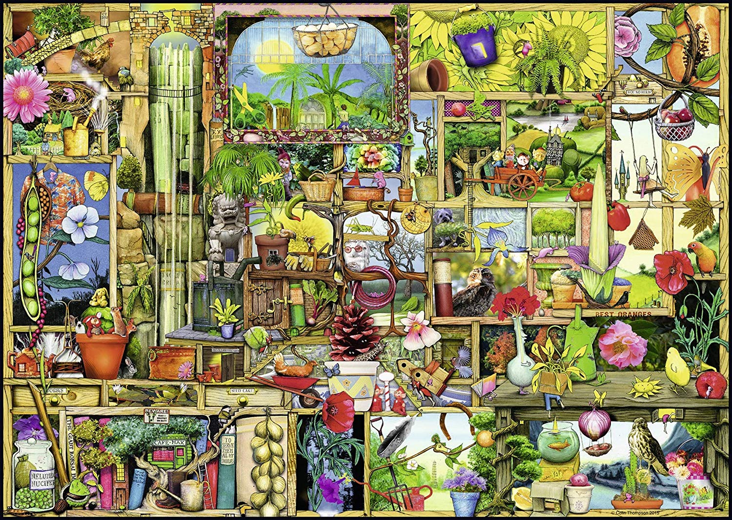 Ravensburger Grandioses Gartenregal Puzzle