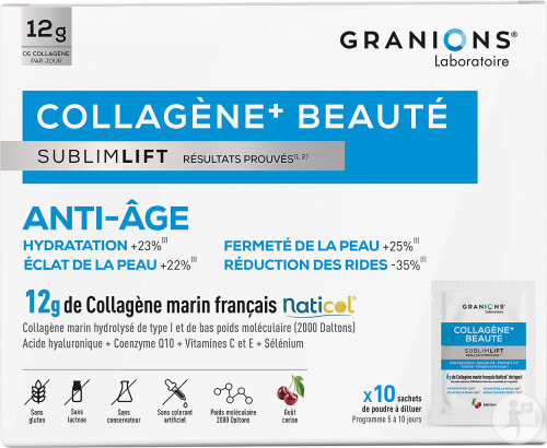 Granions Collagene+ Beauté Sublimlift 10 sachets